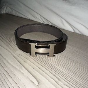 Authentic Hermes Reversible Belt